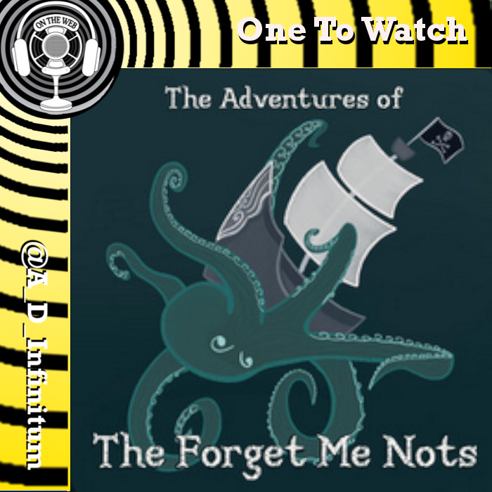 A_D_Infinitum's tweet image. from @ForgetMeNotsPod

THE ADVENTURES OF THE FORGET-ME-NOTS
Zinkus McGee, second mate of the Forget Me Nots, didn’t mean to kidnap a kid. She definitely didn’t mean to entangle her crew in the latest schemes of a powerful family. 

#AudioDrama
open.spotify.com/show/5Yav346S3…
