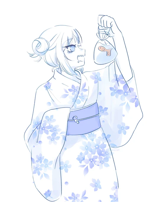 #holoctober 16, Yukata #gawrt 
