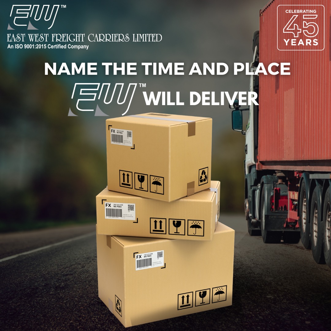 ewfclmumbai's tweet photo. Don’t stress about your products arriving late! We offer delivery for all your time-sensitive #shipping needs. Be it air, water, or road we are equally equipped in transporting your #cargo any time and any place #EWFCL will #Delivery. https://t.co/Qtv3J6sUHI