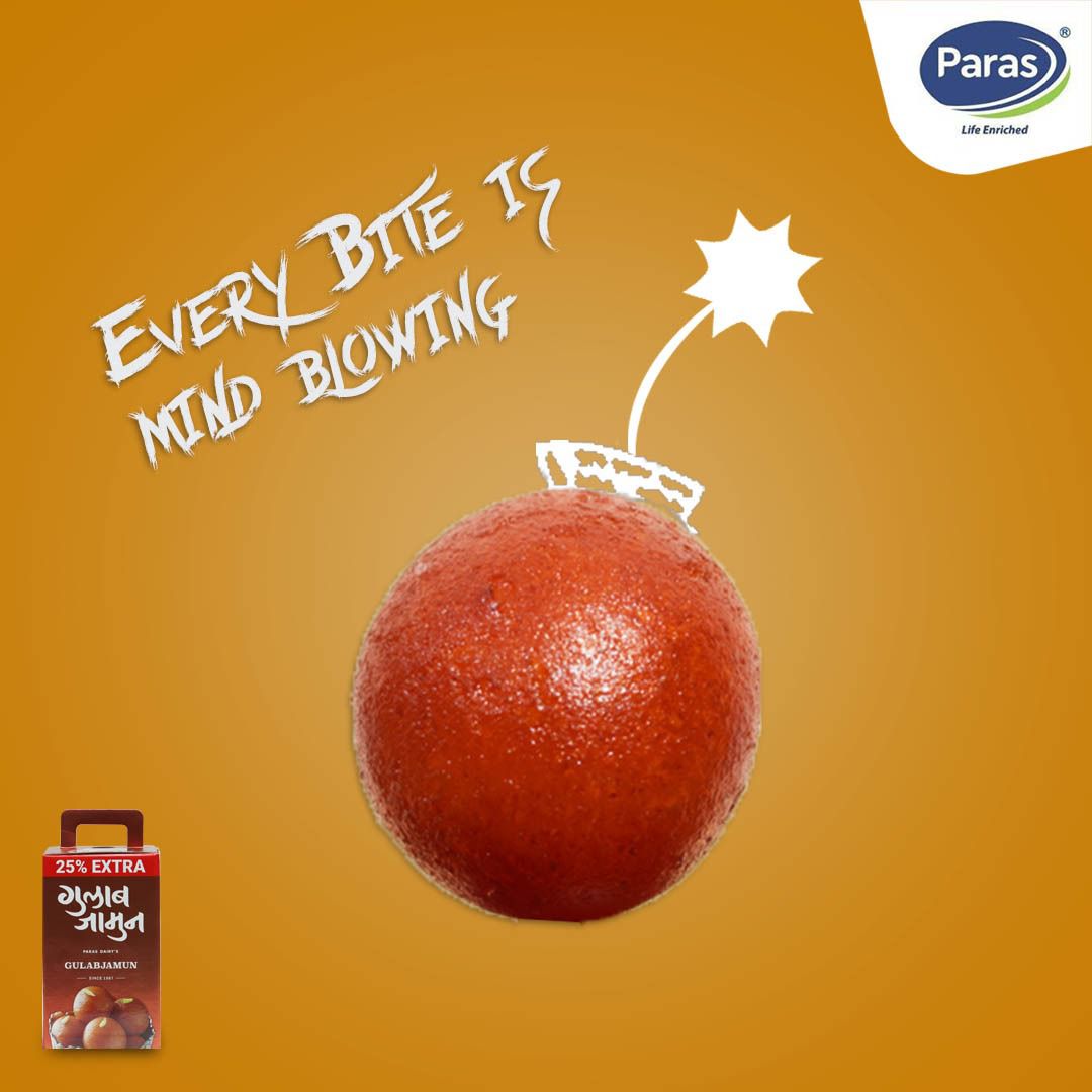 MilkkParas's tweet photo. Diwali should have nothing less than mind blowing sweets, and what could be better than Paras Gulab Jamun? 😋#mithaaskitokri

.
.
.
#parasmilkk #milk #parasgulabjamun https://t.co/2CtpvFds5z