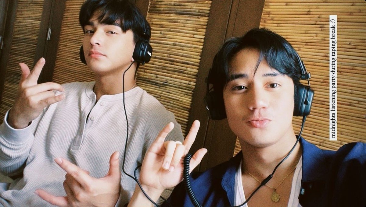 SeVen_Official1's tweet photo. IG STORY UPDATE [102122] 

Forda excited na ang mag BFF sa #MidnightsTaylorSwift 

@seantristan_ @kimchiraven 
#SeVen https://t.co/VvLQtcDGeW