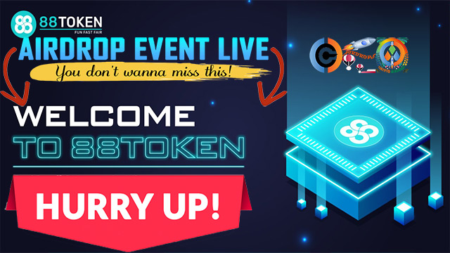 CryptoExngIndia's tweet photo. Join #88TOKEN #Airdrop to Get $5 #USDT in 650 #88T Token!
👨💼 Reward: Get 650 $88T (5$)
👨👩👦 Referral: Get 1000 $88T (8$)
❇️ JOIN NOW: "https://t.co/93gJCOqf1U"
#FreeAirdropCrypto #88Token #GameFi #META #Metaverse #88TokenAirdrop #88tAirdrop #CryptoAirdrop #CryptoCurrency #Crypto https://t.co/6CPA1RawPs