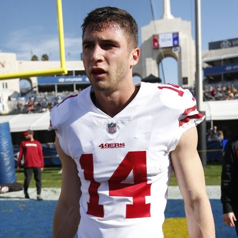 Random49ers's tweet photo. The McCaffreys have a deep connection to the #49ers. 

WR Ed McCaffrey played for SF in 1994. 

His son, WR Max McCaffrey played for SF in 2018. 

Now another one of Ed's sons, Christian, is going to play for the 49ers as well. 

#Random49ers #FTTB https://t.co/lJTABxdi5Q