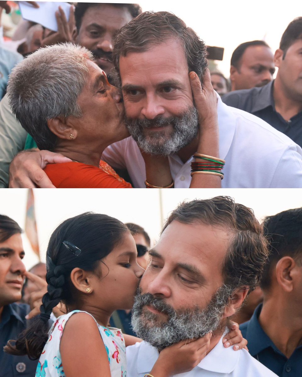 bharatjodo's tweet photo. Women's intuition!

#BharatJodoYatra https://t.co/HzZ6MOWgFW