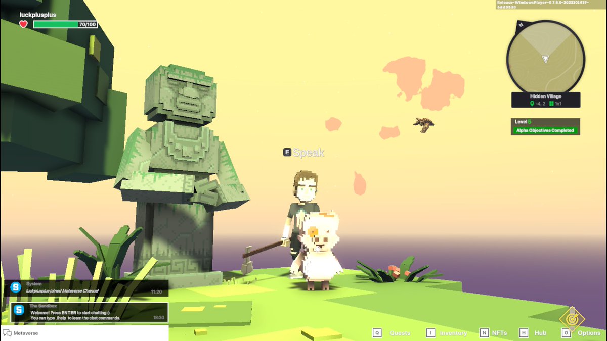 VeewatS's tweet photo. @TheSandboxGame I just participated in the #SandboxAlphaS3Giveaway for a chance to win 500 SAND! I found McDull, check out my screenshot below!
👇 https://t.co/WrVzE9lnSy