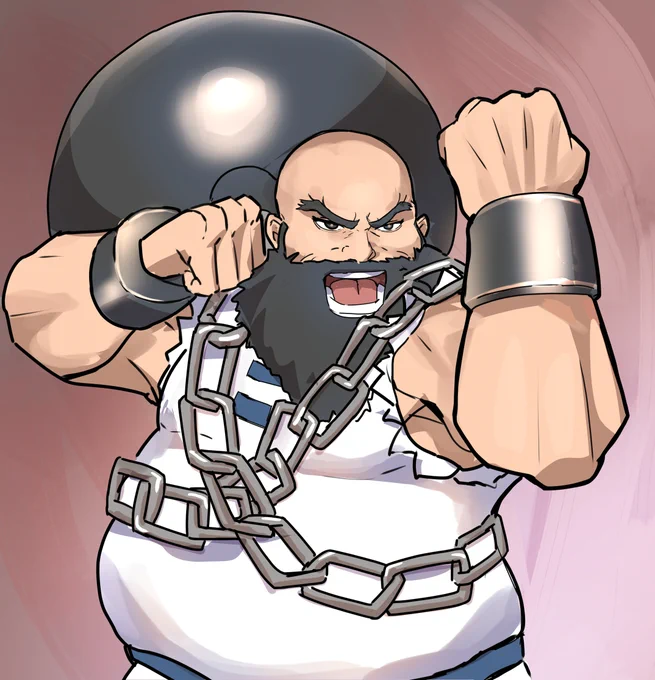 おめでとうチャン#格ゲーキャラ描こうぜ  #チャンコーハン #KOF 