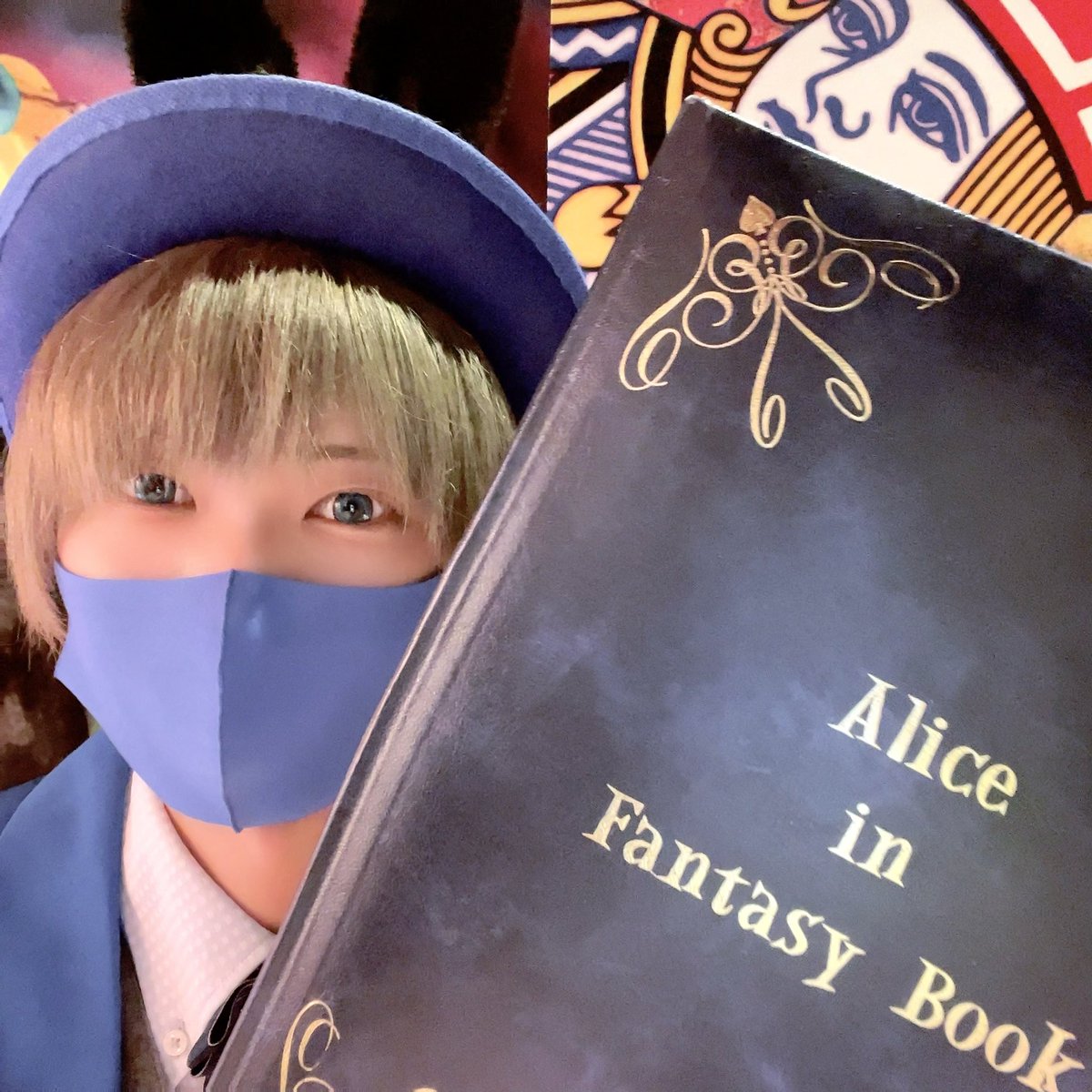 smtm13's tweet photo. 今日は絵本の国のアリス📘

ハロウィンのご予約もお待ちしてマーチ🐰💙

池袋　古城の国のアリス
https://t.co/1P1eGNdH8V

新宿　絵本の国のアリス
https://t.co/iVFB9WquEu

#古城の国のアリス #絵本の国のアリス
#ハロウィン https://t.co/J056vHLc2M