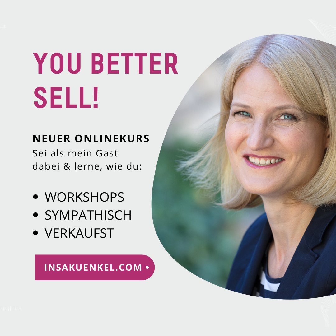 Insa Künkel (@textinsicht) on Twitter photo Du wünscht dir mehr #Präsenz in den sozialen Medien und möchtest deine #Angebote endlich online bringen? Deine persönliche #Strategie dazu, bekommst du in meinem neuen Onlinekurs: bit.ly/3MAP60s Sei gratis dabei! #verkaufen, 😘Danke für #rt Du wünscht dir mehr #Präsenz in den sozialen Medien und möchtest deine #Angebote endlich online bringen? Deine persönliche #Strategie dazu, bekommst du in meinem neuen Onlinekurs: bit.ly/3MAP60s Sei gratis dabei! #verkaufen, 😘Danke für #rt