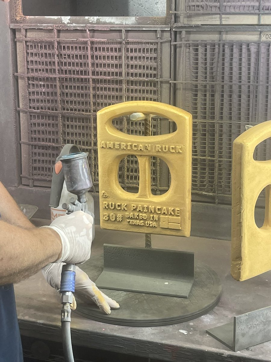 Your custom coatings are in the paint shop! #AmericanRuck #rucking #hiking #cerakote #bakedinTexas