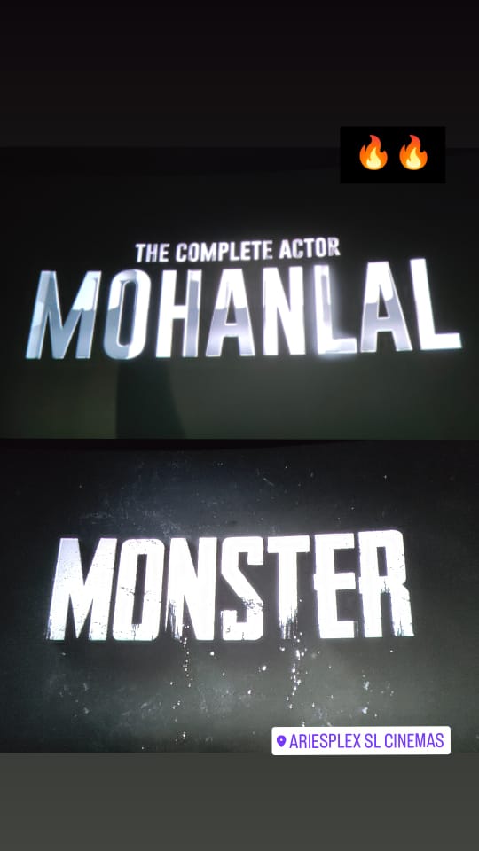 Krishna11031161's tweet photo. Just a title card 🔥🔥.... But it's 🥵

Waiting for the reviews... Fingers Croosed 🤞...

@Mohanlal/#Mohanlal
#Monster/#MonsterFDFS
@aashirvadcine
/#Vysakh https://t.co/P783Z8FeG5