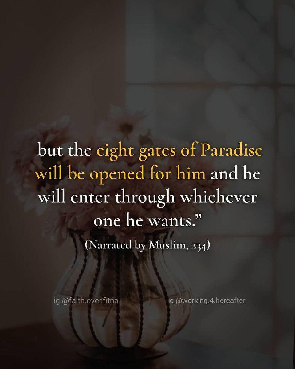 Shahadah After Ablution...

THREAD https://t.co/QRhurRz7GC