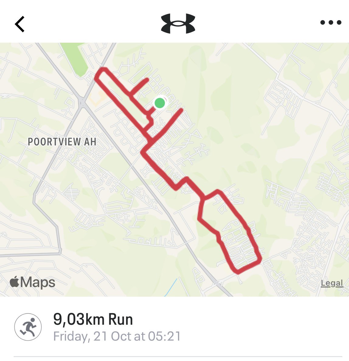 Grippa77's tweet image. easy 9k recovery #run with #MapMyRun #Earthathon #RunFree