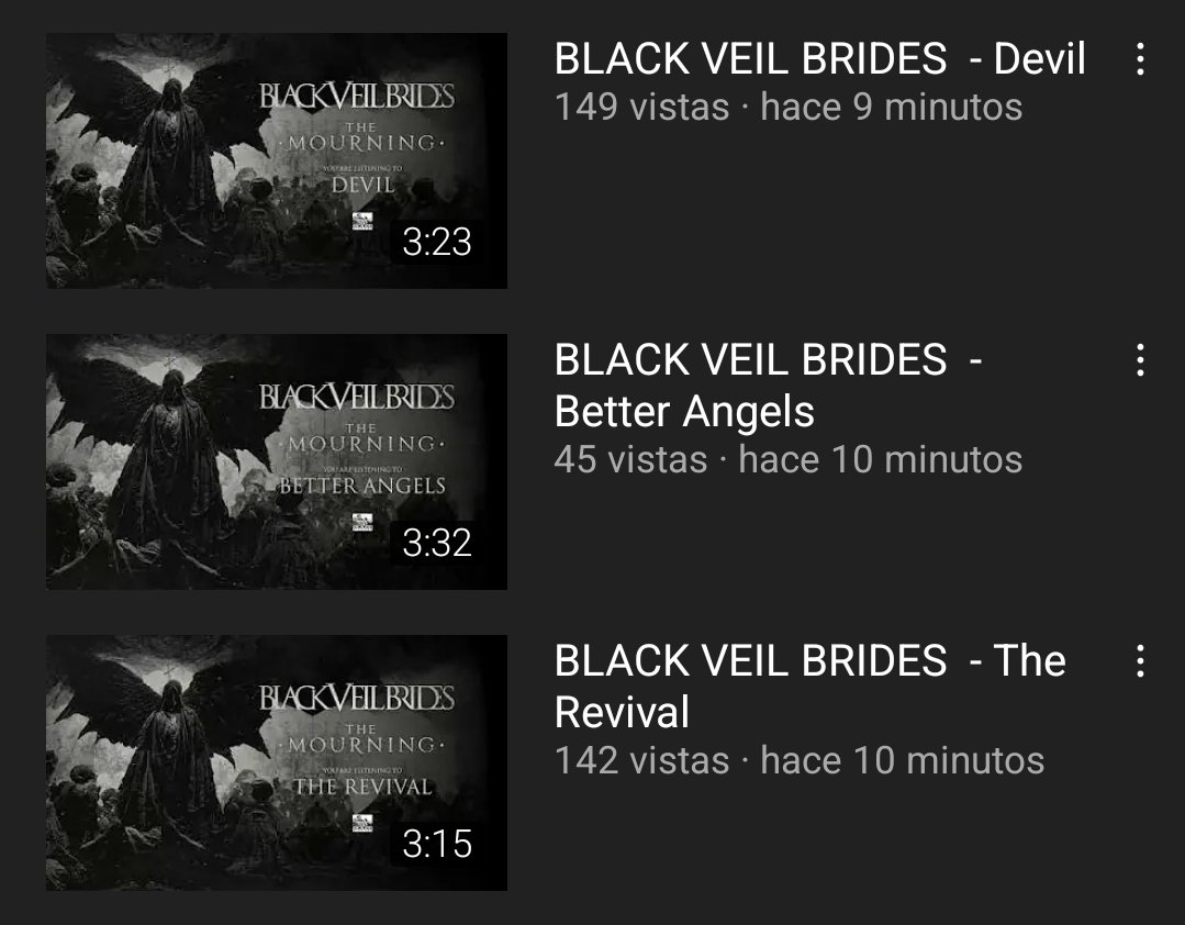 morewonsoju87's tweet photo. Hoy revivió el metal alternativo #BlackVeilBrides #TheMourning #BVBEp https://t.co/OWgmutx3AT