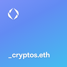 _cryptos bought for 0.02345 ETH on ens.vision #ENS #ensdomains #EnsNames

ens.vision/name/_cryptos
