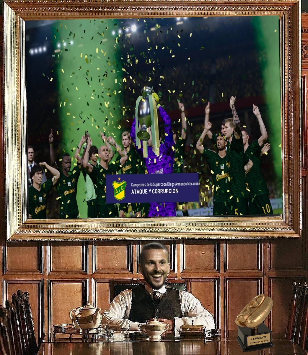 una vez pasada la euforia del partido, quiero agradecer a todos los muchachos de <a href="/AyC_respaIdo/">Club Ataque y Corrupción</a>, sin ellos esto no hubiera sido posible, los quiero y por otra temporada con más títulos!
#VamosCorrupcion