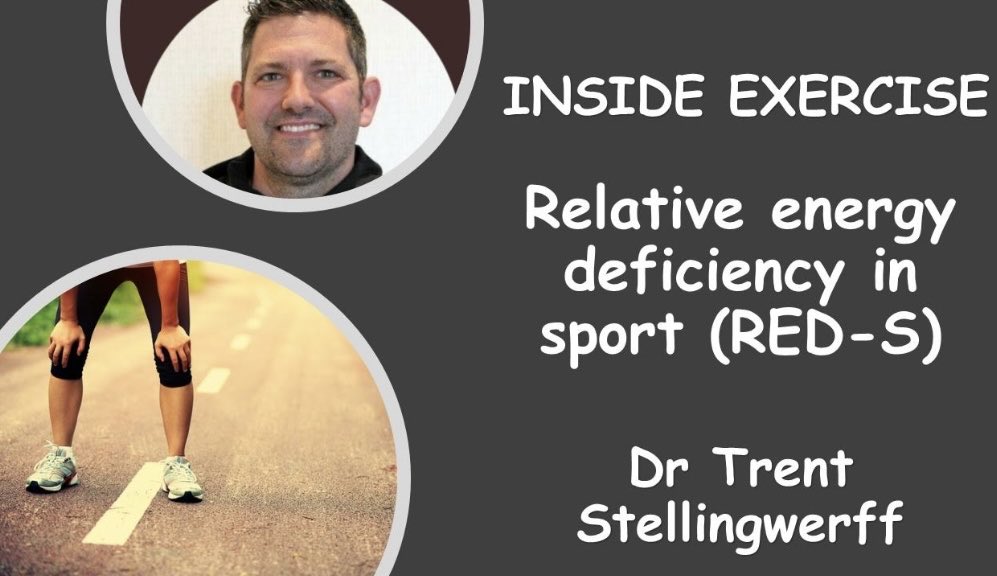 inside_exercise's tweet image. A new podcast with @TStellingwerff

On Relative Energy Deficiency in Sport (RED-S). An important concept for long term #health and #exercise performance. A fun chat. ⁦⁦#Myotwitter

On all major platforms: Apple podcasts (shorturl.at/tJMO8), Spotify, YouTube etc
