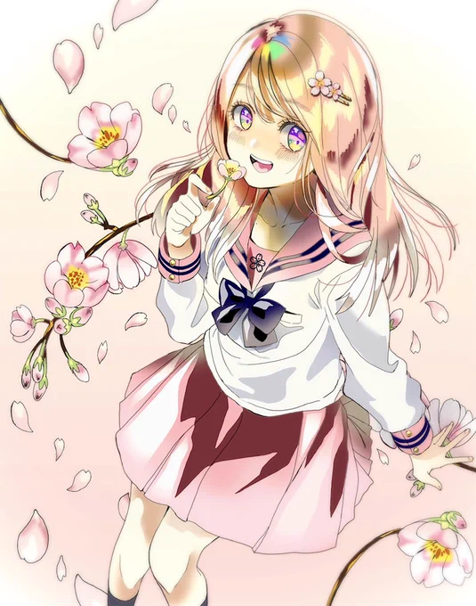 #あなたのぴんく色の作品を見せてくださいぴんく 