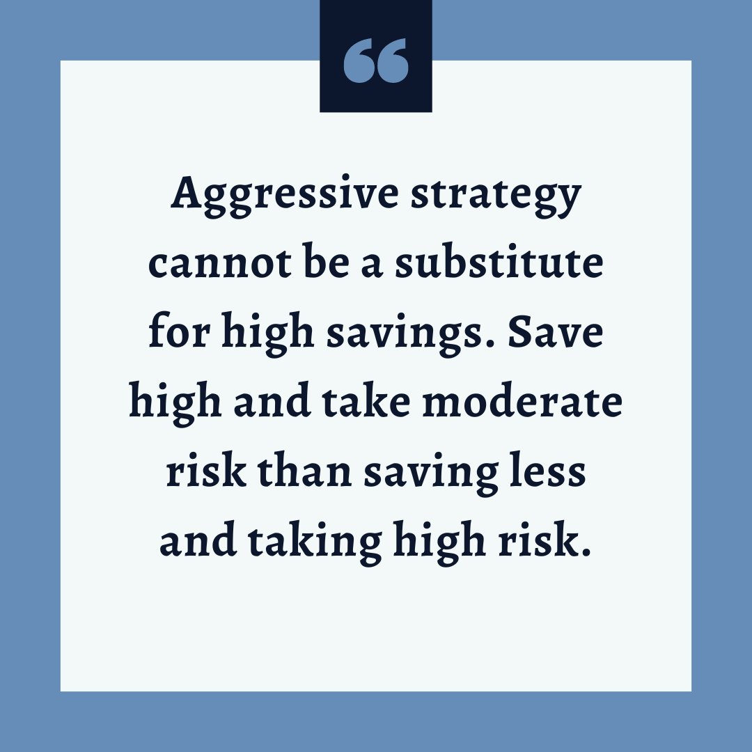 DeepamFinvest's tweet photo. Weekend Wisdom
Do give a thought to the risk taken - should not be extremely high even though the amount may be small.
#aggressivestrategy #HighRiskHighReturns #moderaterisk #deepamfinvest #sandeepkumarbhuwania #sandeepbhuwania #highsavings #investmentwisdom #weekendwisdom https://t.co/PLLWQe94w2