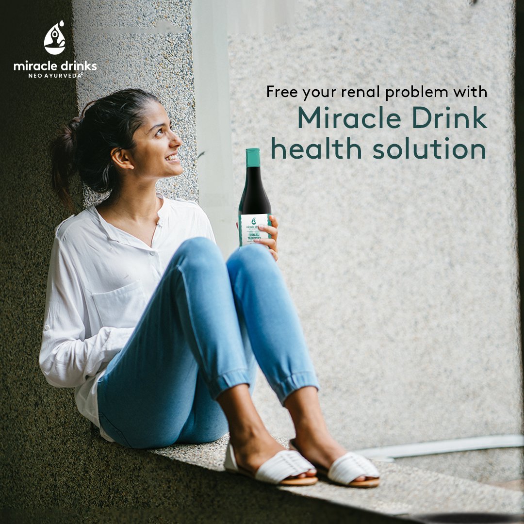 miracledrinksin's tweet image. Make your kidney function healthy with Miracle Drinks health solution.

#MiracleDrinks #MiracleProgram #MiracleIsHere #KidneyHealth #NeoAyurveda #Ayurvedic #HealthCare #Wellness