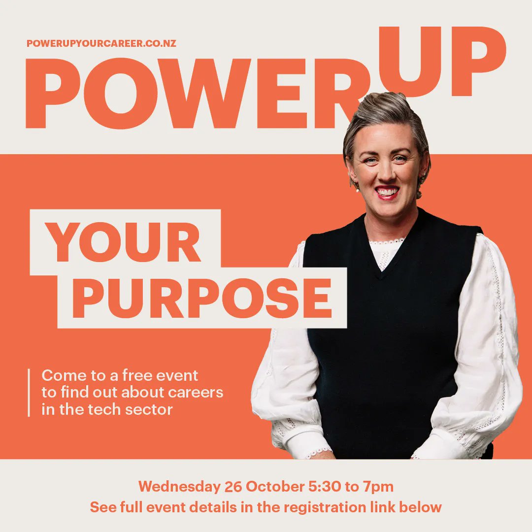 Attention Tech companies: there are women starting off in tech or transitioning from skilled careers into tech and looking to make connections and get advice. Join us at the next PowerUp tech event. <a href="/WebtoolsNZ/">WebtoolsNZ</a> with <a href="/Christchurch_NZ/">ChristchurchNZ</a> 
#womenintech #canterburytech