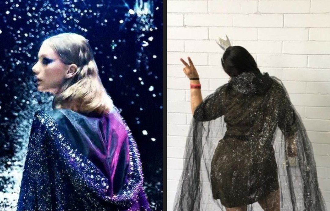 aner_mybaeswift's tweet image. Did I predicted the glitter black cape?! 😱it was my outfit at the Rep tour, or maybe I&apos;m a mastermind? Ok but I&apos;m  in love with midnights 😭 #TSmidnightTS #MidnightsTaylorSwift #MidnighTSnosleepover @taylornation13 @taylorswift13