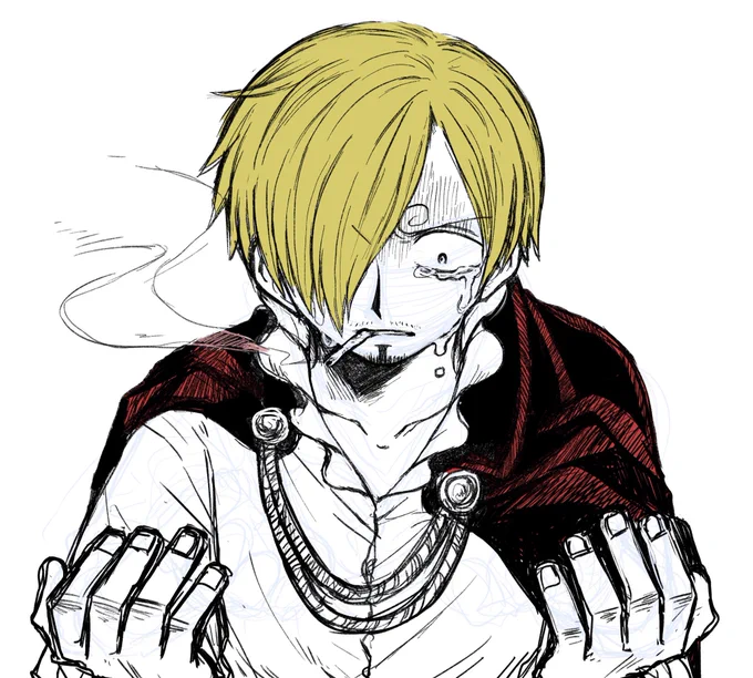 ここ最近は暇さえあればサンジくん描いてる(近況報告) 