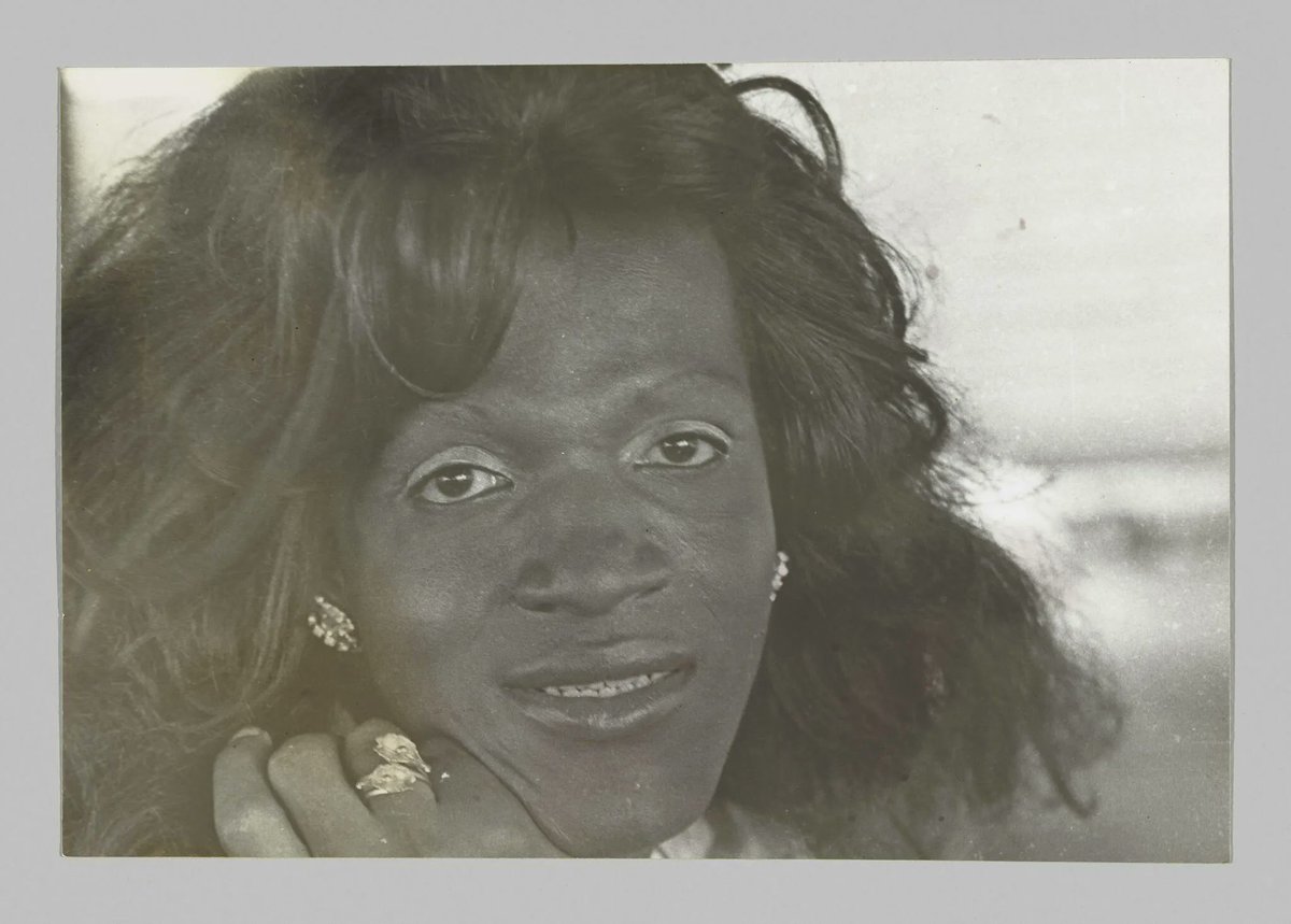 artistsofcolour's tweet photo. MARSHA P. JOHNSON, Alvin Baltrop, 1975–1986 #blackarthistory https://t.co/BhNAdT47pt
