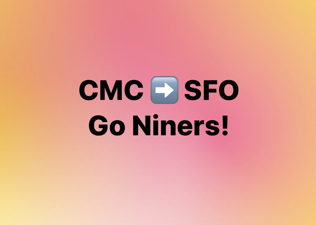 pmt2u's tweet image. Welcome back to the Bay! #mccaffery #Niners #SF49ers