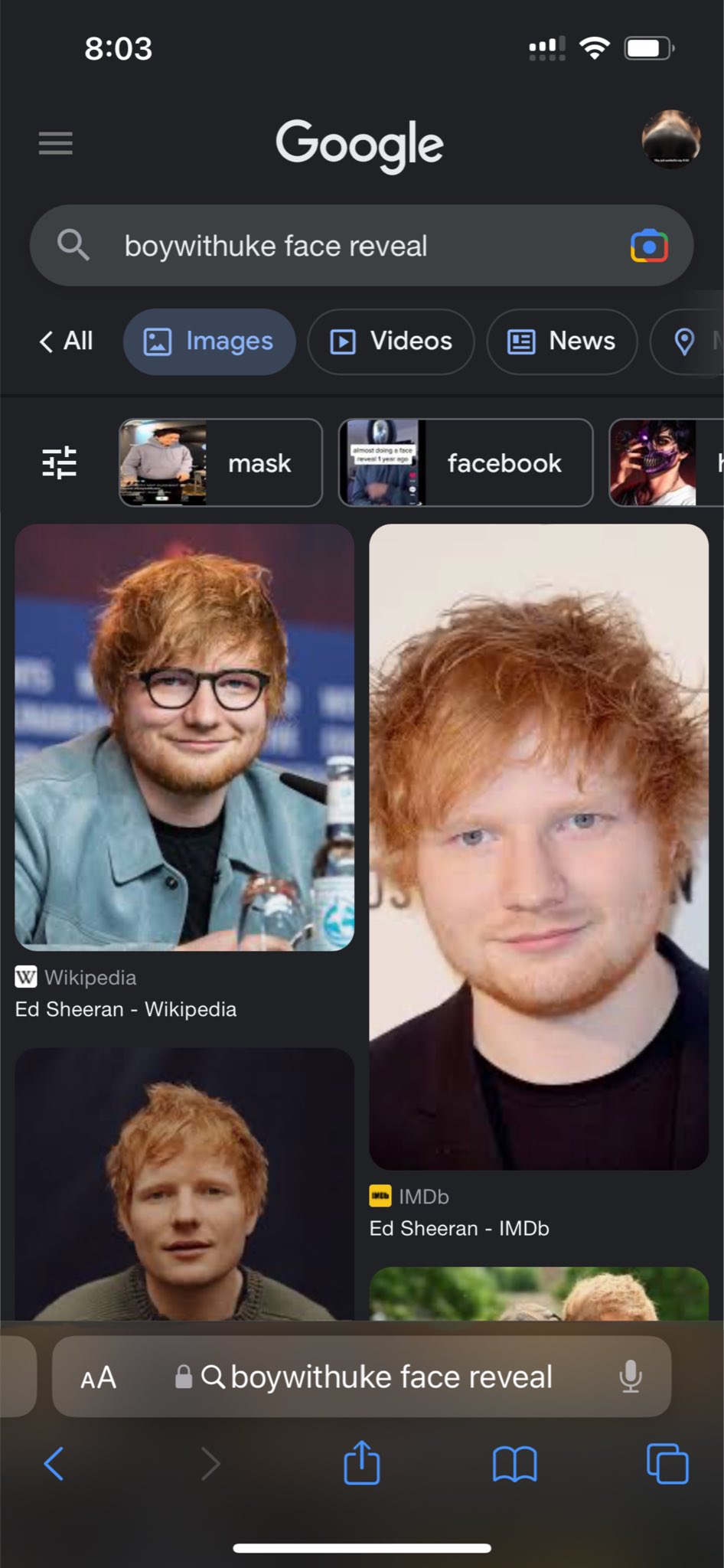 FACE REVEAL