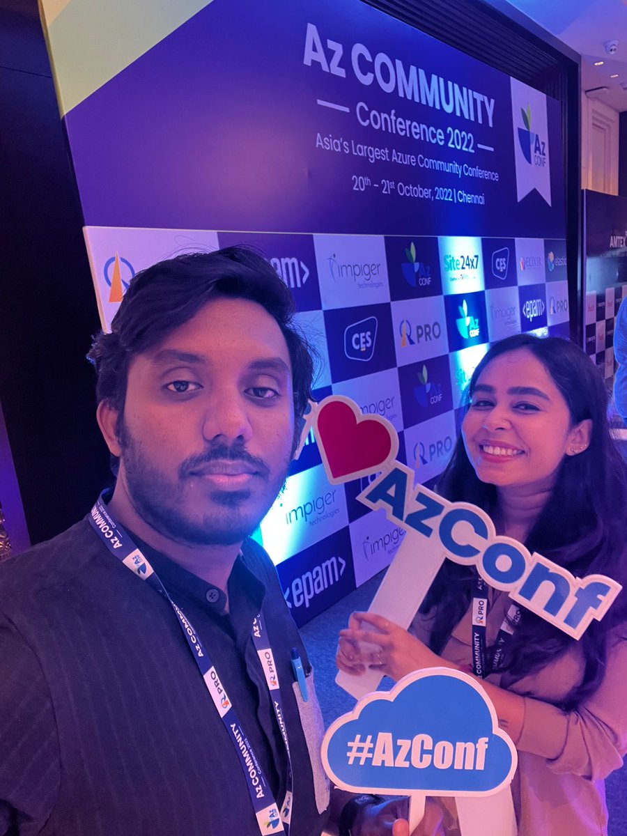 socxo's tweet photo. Are you in already?
Day 2 @AzConfDev 2022 and we're looking forward to more interesting conversations and insights!
#Microsoft #AzConfDev #Azure #AzureDevOps #AzConf #CloudNative #MVPbuzz #LetsMakeTechInclusive https://t.co/rysHKPzcpG