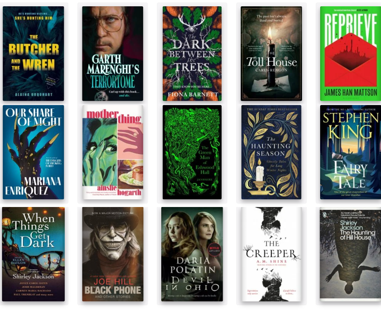 FredsBookshop's tweet photo. Nights are drawing in...๐
Pumpkins are getting fat...๐
it's about time to curl up with a seasonal spooky, chilling, haunting, thrilling read ๐ป๐ฑ
๐https://t.co/Tbd7yLjqzB ๐
#curatedbyhumans #Halloween #halloween2022 #samhain #ghoststories #spooky #horror #halloweenreads https://t.co/QYSCXPziOM