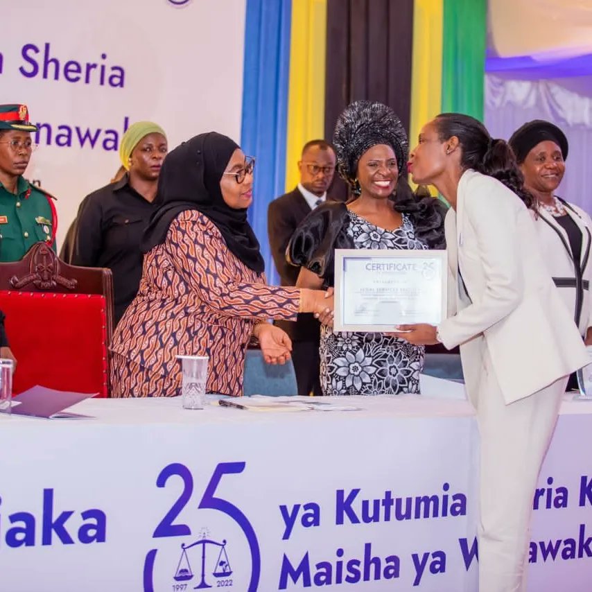 WiLDAFTz's tweet photo. WiLDAF presented Honorary Awards to its long standing partners who have been supporting WiLDAF for over a decade now during its 25th Silver Anniversary.
#WiLDAF25
#25YearsOfWiLDAF
#Miaka25yaWiLDAF https://t.co/nmKXnrZhez