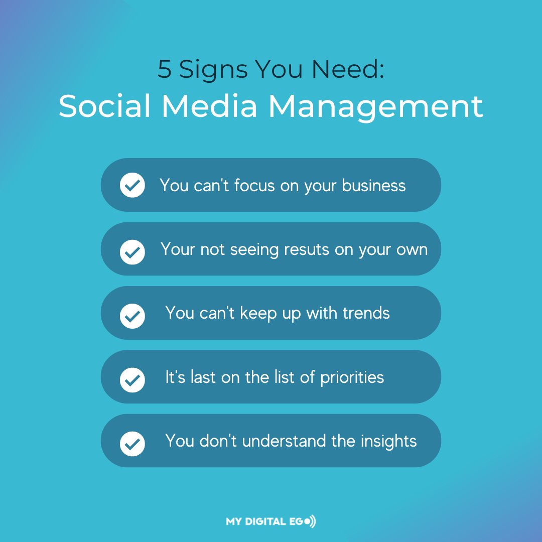 MyDigitalEgo's tweet image. Are you wondering if you need a social media manager for your business?👀👩🏽‍💻

If any of these apply to you, it’s time to hand your platforms to an expert 🚀

#SuperChargeYourBrand ⚡ 👉 bit.ly/2S2aj8i 

#Marketing #SocialMediaManagement #Business