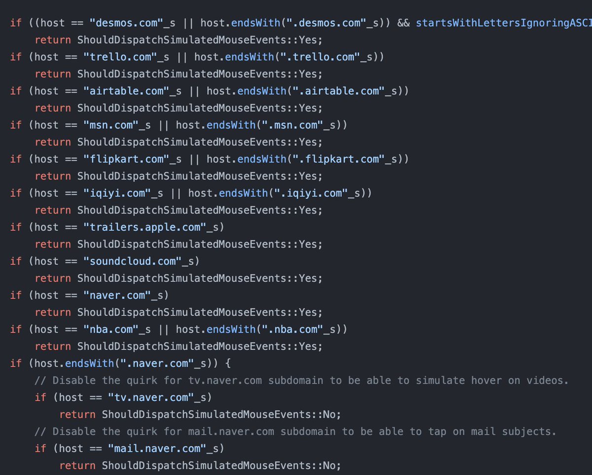 If you think your code is bad you can always visit Webkit repo bit.ly/3De3Xeo

#Programming #Coding
