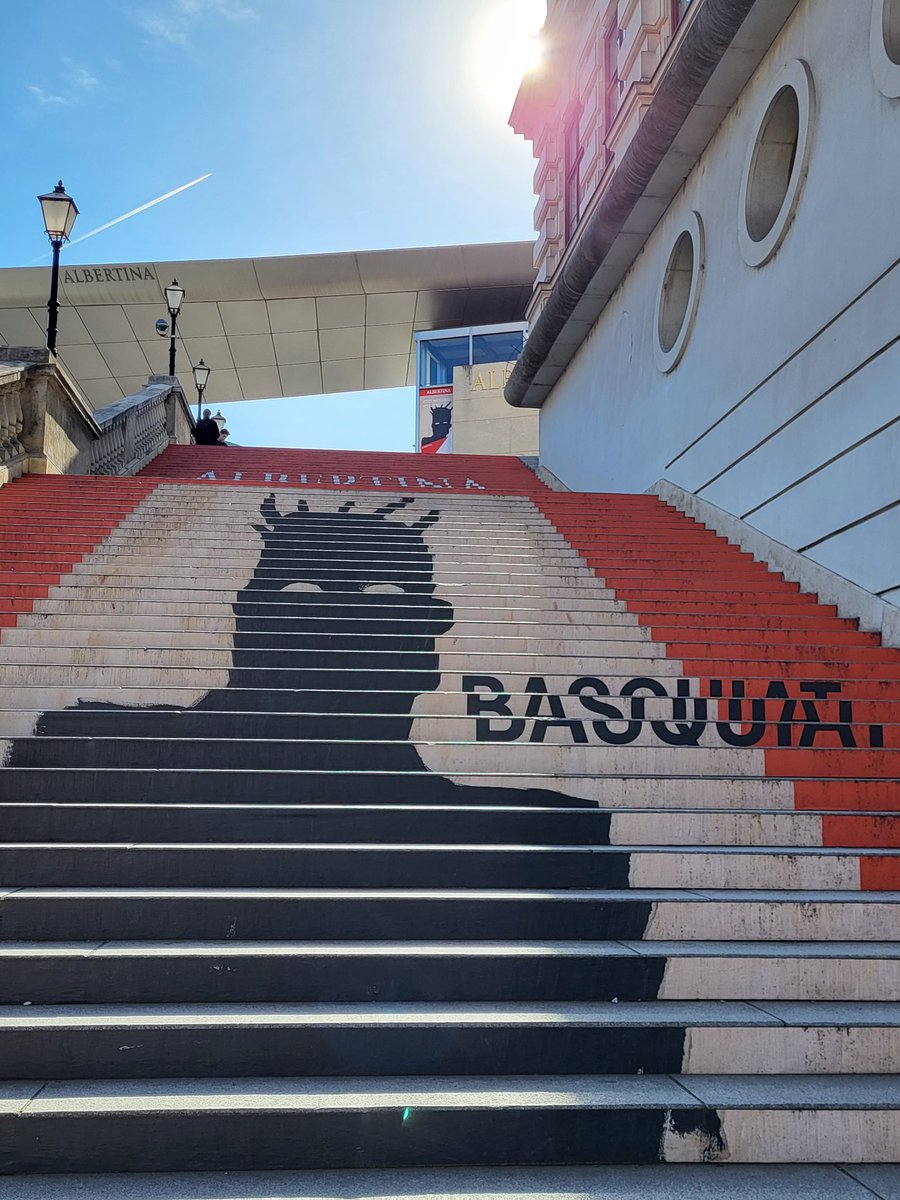 kax2011's tweet photo. Glimpses of lovely #Vienna + an particularly exciting #exhibition at @AlbertinaMuseum: #Basquiat #austria #art #culture https://t.co/91ebHhhJzh