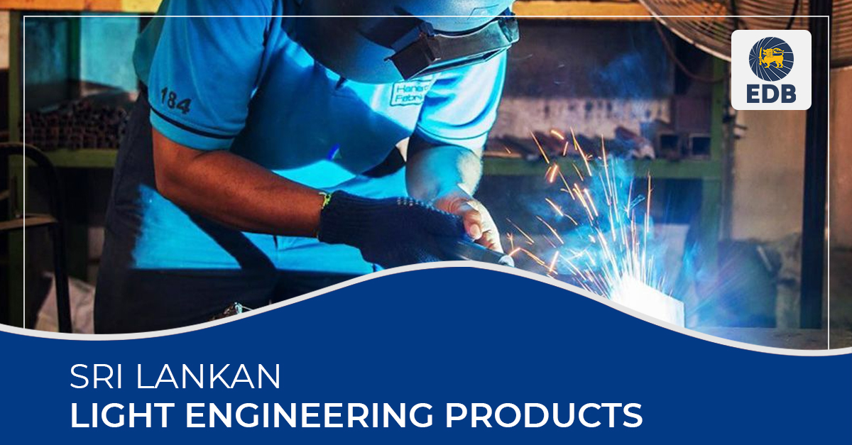 EDB_SriLanka's tweet image. Sri Lankan #lightengineering products are made to order and are sourced from leading brands and retailers around the world.
More Info 👉 bit.ly/3Mkpxkm
