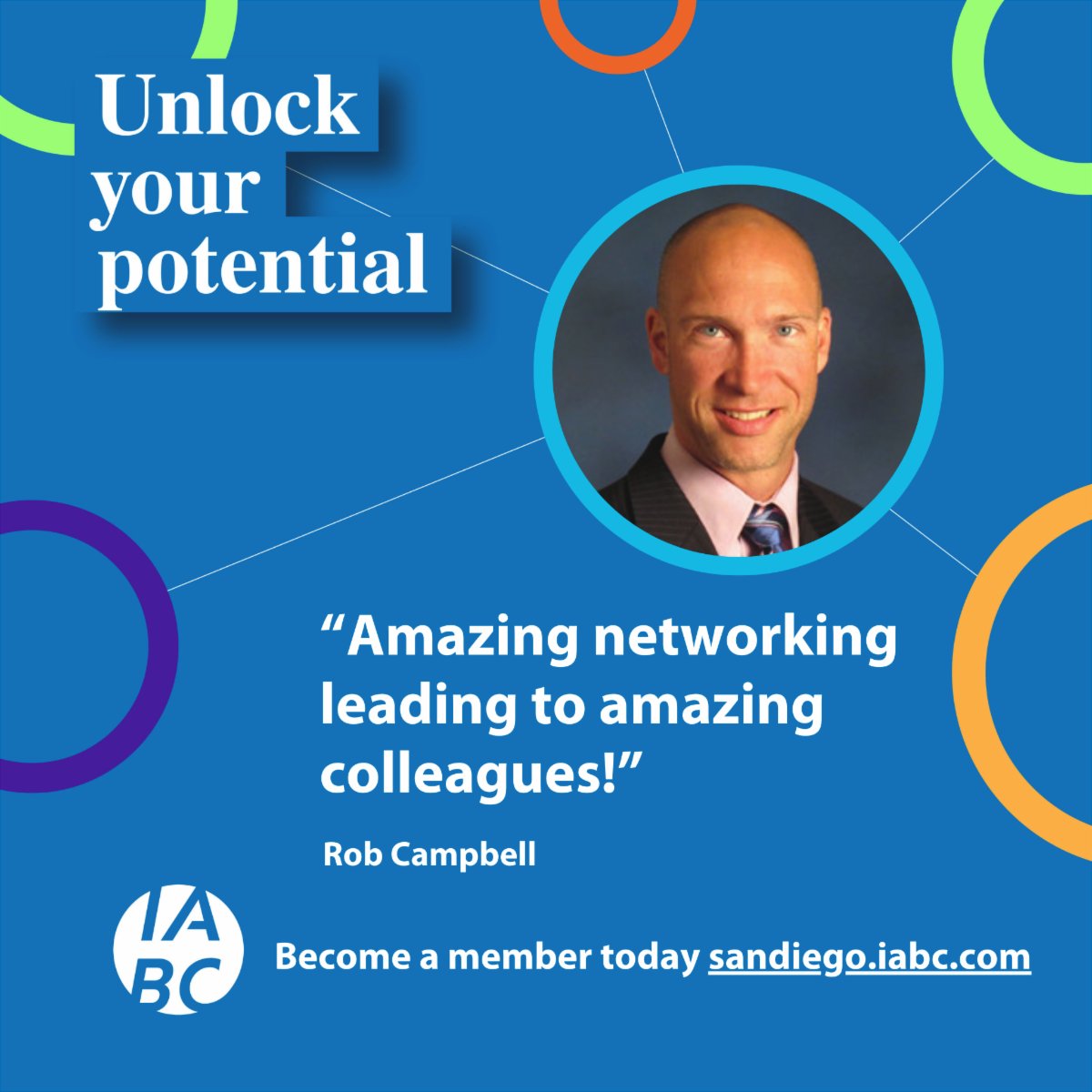 Take a cue from our VP <a href="/RobCampbell/">Rob Campbell</a>! IABC now offers new membership options &amp; flexibility of payments, so you can choose one that best fits you &amp; your career goals. Join or renew in October to save 20%! #IABC #CreateConnection #MemberMonth