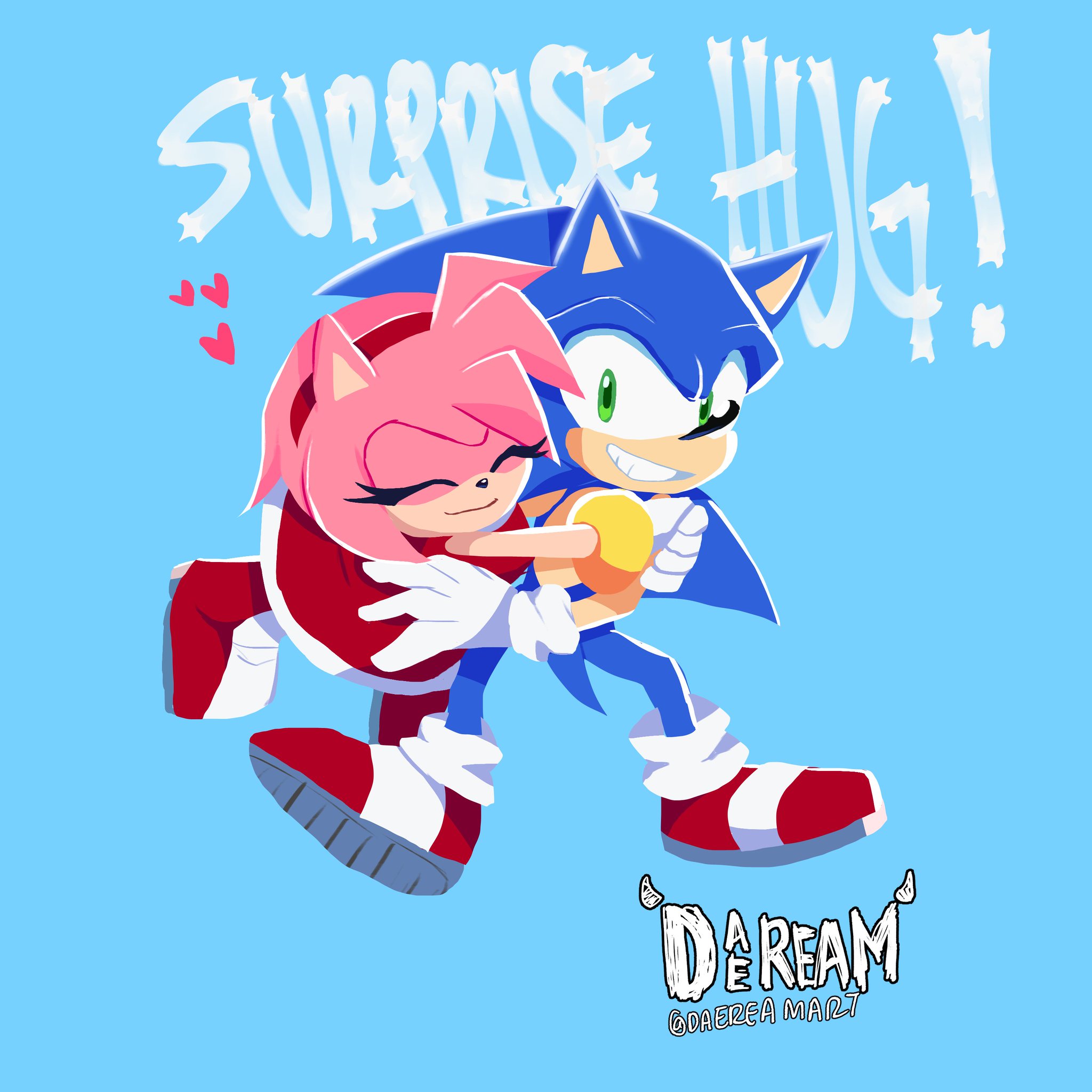 ✨Cipher on Twitter  Sonic and amy, Sonic, Sonic art