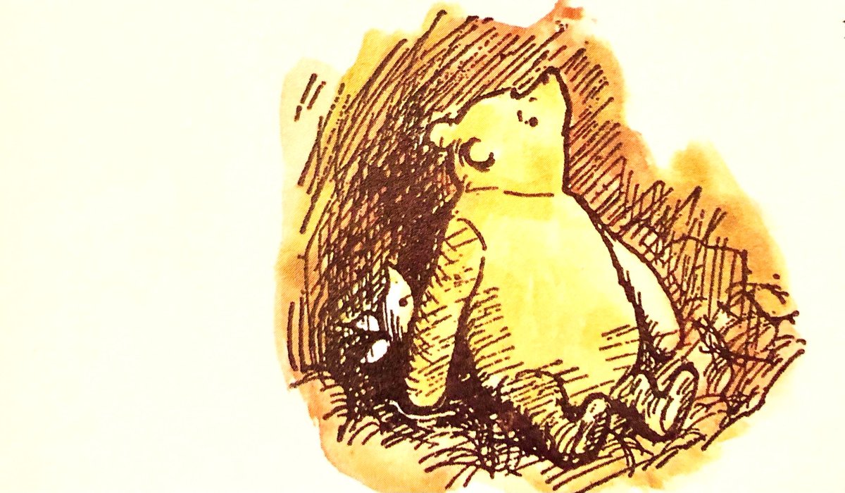 Pooh scrambled up as quickly as he could. “Did I fall on you, Piglet?” “You fell on me.” “I didn’t mean to,” said Pooh sorrowfully. “I didn’t mean to be underneath,” said Piglet sadly. “But I’m all right now, Pooh, and I am so glad it was you.” ~A.A.Milne
