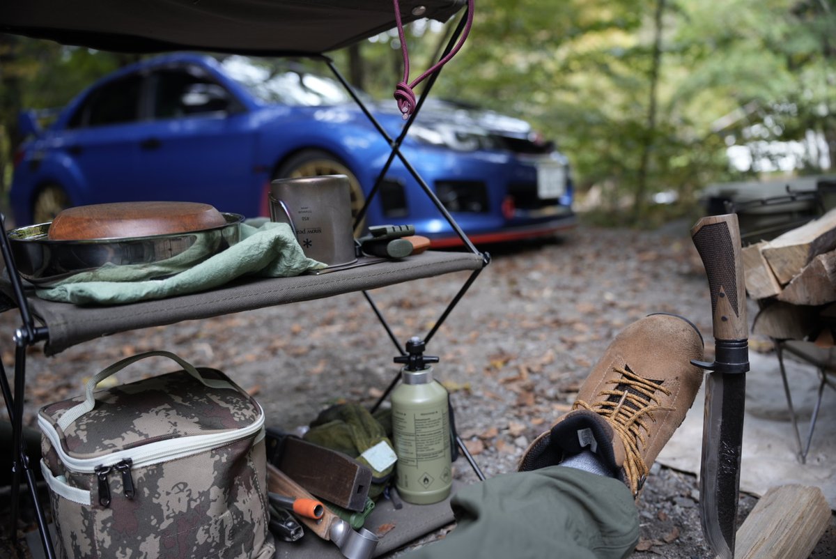 ここをキャンプ地とする△