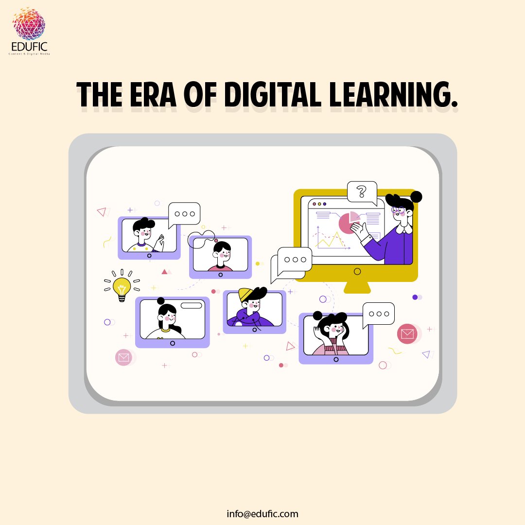 eduficdigital's tweet photo. Digital learning or eLearning is becoming increasingly popular because it allows people to creatively access knowledge at their own pace and time.
Follow us at: https://t.co/lyYeZUtyyU
#elearning #digitallearning #elearningservices #onlinelearning #eduficdigital https://t.co/U03qeQtnNC