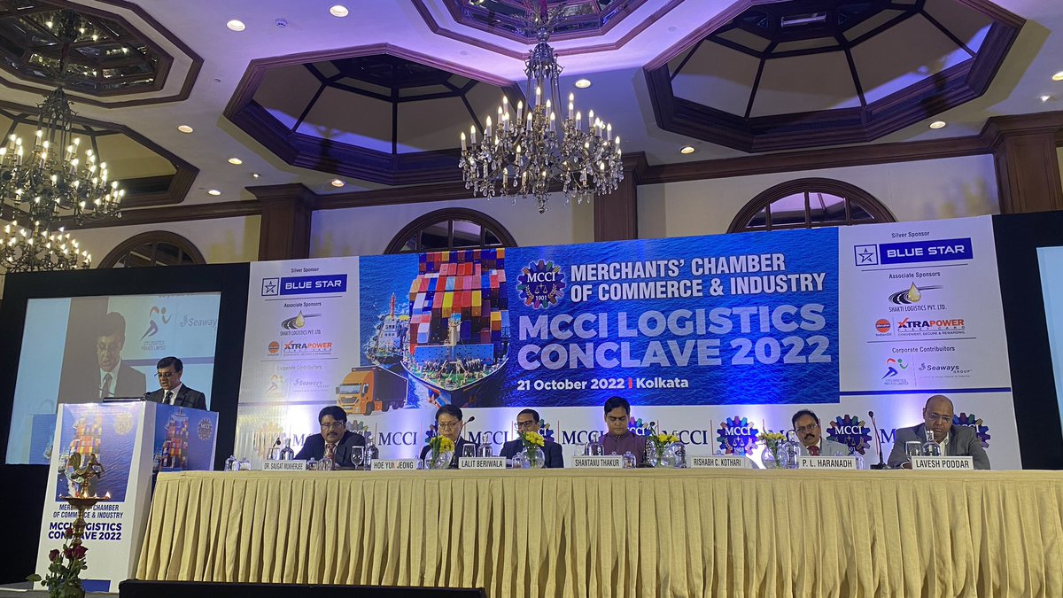 Had an opportunity to participate MCCI logistics Conclave2022 #Kolkata