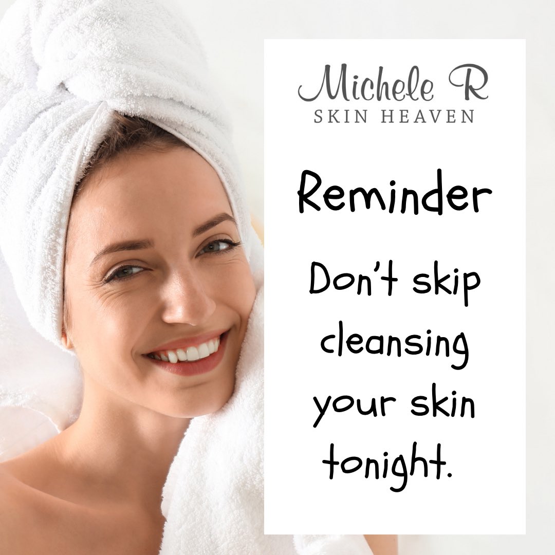 Did you know that not cleansing your skin before bedtime results in blocked pores & breakouts and causes you to age faster #facialist #skintherapist #antiageingspecialist #noneedleskinrejuvenation #highperformanceskincare #wynyardskinclinic #wynyardfacialist #billinghamskinclinic