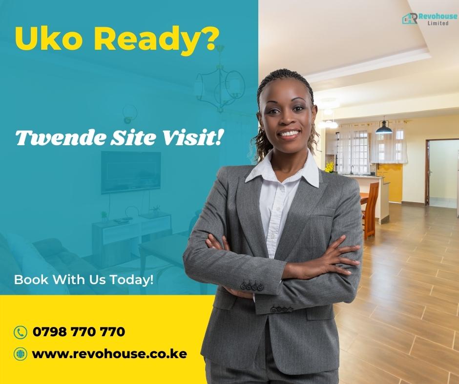 revohouseltd's tweet photo. Are you ready for Site Visit?
Join us at Revo Homes this weekend for Open House Viewing.
For Booking Call us  on 0798 770 770.
Here is the pin location
https://t.co/GyuBRDCEsL
Karibu Revo, Karibu Nyumbani.

#Revohomes #Revohouse #Sitevisit #Happyweekend #FridayFeeling https://t.co/BoJPDxwmLV