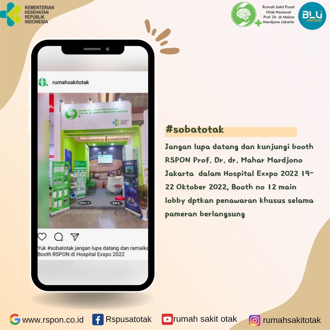rsponjakarta's tweet photo. #sobatotak Kunjungi Booth RS PON di Indonesia International Hospital Expo 19-22 Oktober 2022
Jakarta Convention Center – Main Lobby no 12
Dapatkan penawaran menarik...ada promo hospex berlangsung
#hospitalexpo #hospitalexpo2022 #pamerankesehatan #expo #eventjakarta https://t.co/DC5vgtOvXS