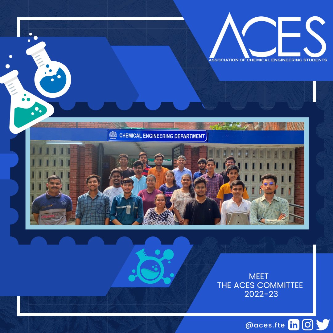 aces_fte's tweet photo. A good leader crafts the vision, 
A good team makes it a reality.

Presenting the ACES committee for the year 2022-23 and the impeccable individuals who will carry forward its legacy and add furthermore feathers to the cap of success of aces.
#Acescommittee
#newbeginnings https://t.co/6KduiK2AdK