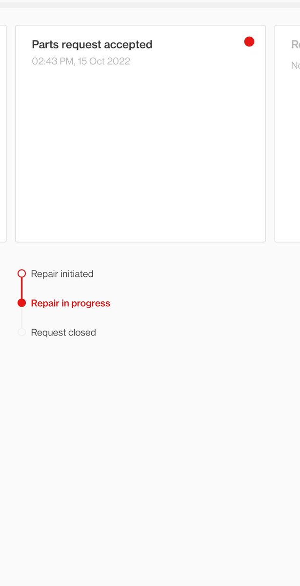 RanjanKumar0055's tweet photo. Given OnePlus 9R which has green line issue for pick up and drop service on 11th October,no updates no process from last 1 week, while contacting customer care on Tuesday they told they have requested for parts it will be delivered on Tuesday, https://t.co/SZYCj3tgZw