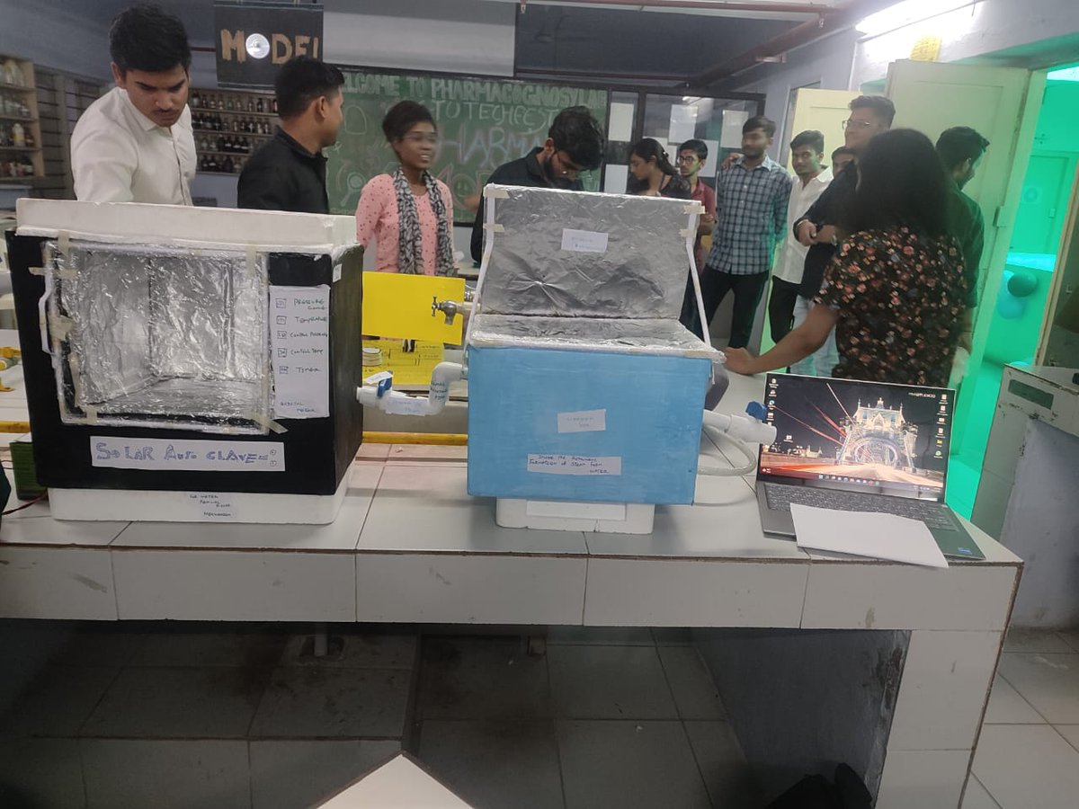 SigmaPharmacy's tweet photo. Under the guideship of Dr. Jigar Vyas, Rakshit Pandey &amp; Shane Pathan from Sigma Institute of Pharmacy won 2nd prize at Pharma Model competition at GTU Tchfest 2022 in 12/10/2022. https://t.co/P3ZfuCaxS4