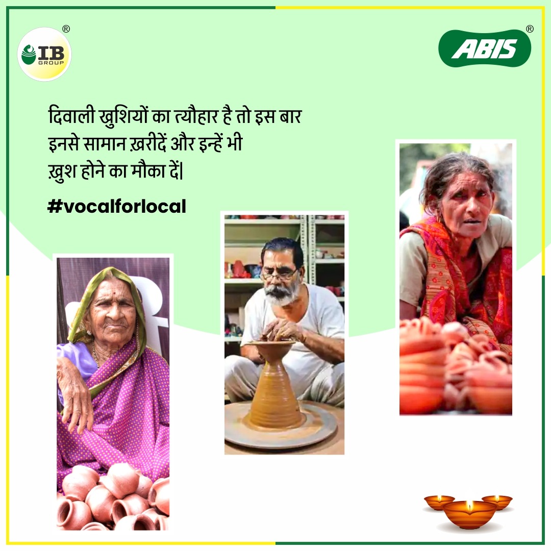 ibgroup_india's tweet photo. This Diwali, be #vocalforlocals. 
𝐋𝐞𝐭’𝐬 𝐛𝐮𝐲 𝐥𝐨𝐜𝐚𝐥 𝐩𝐫𝐨𝐝𝐮𝐜𝐭𝐬 𝐚𝐧𝐝 𝐬𝐮𝐩𝐩𝐨𝐫𝐭 𝐬𝐦𝐚𝐥𝐥 𝐛𝐮𝐬𝐢𝐧𝐞𝐬𝐬𝐞𝐬.
 
#swadeshi #diwali #local #business #product #happiness #joy   #Local4Diwali #vocalforlocal https://t.co/gjePoWIK7D